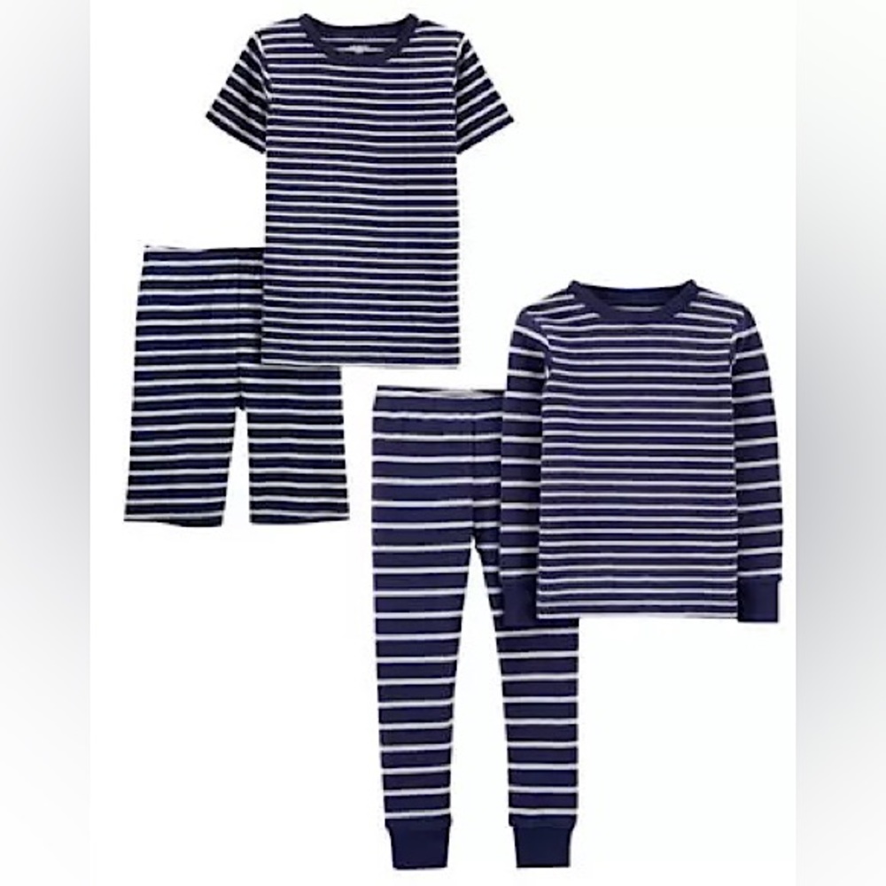 Carter’s | 12 M | 4 Piece 100% Cotton Snug Fit Cotton PJs